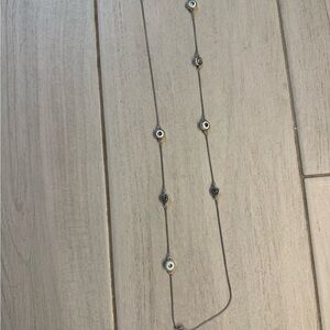 Brighton Silver Necklace with Eye Motifs